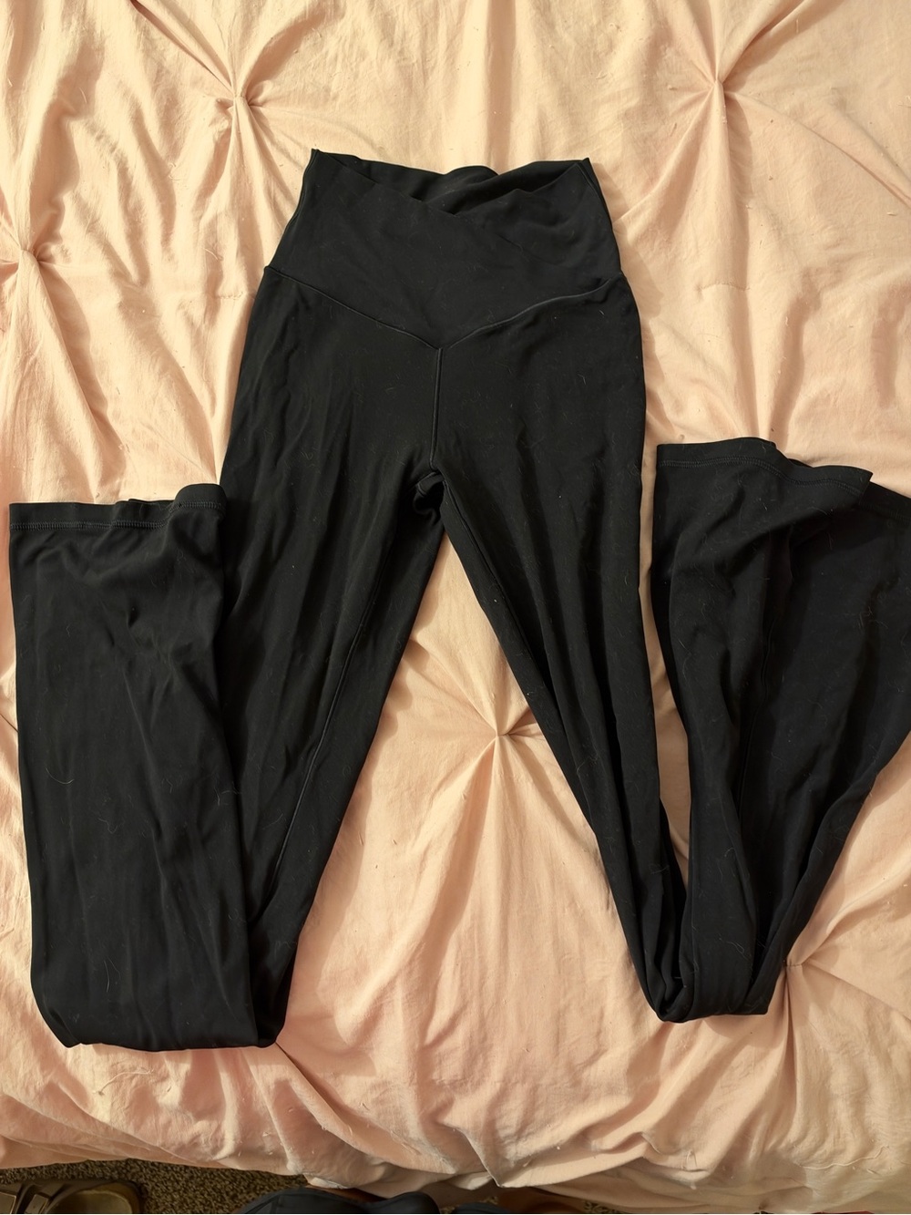 aerie Black High-Rise V-Waist Leggings